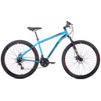 Bicicleta Aro 29 Houston Discovery 21 Marchas, Quadro 18" E Freio A Disco - Azul na Casas Bahia