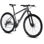 Bicicleta Aro 29 KRW Alumínio Shimano TZ 24 Vel Suspensão Freio a Disco Mountain bike Ltx S40 na Netshoes