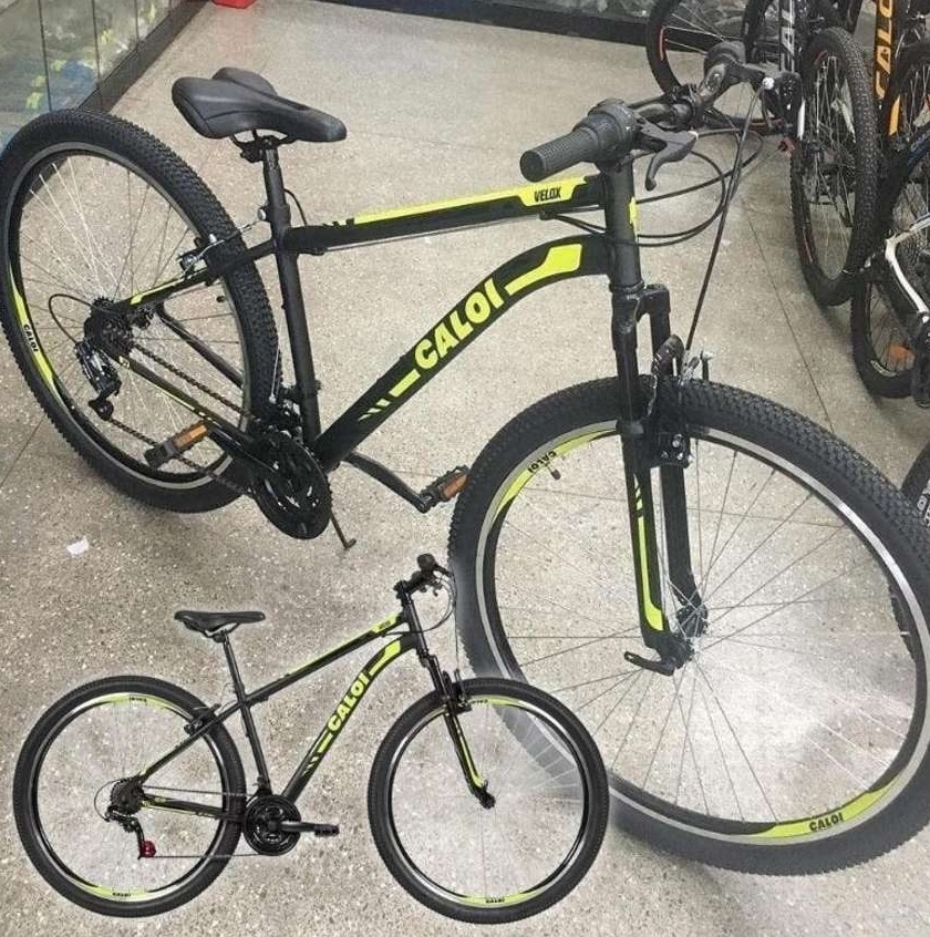 Bicicleta Aro 29 Mountain Bike Caloi – Velox Freio V-Brake 21 Marchas na Magazine Luiza