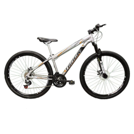 Bicicleta Aro 29 Track Bikes TB Niner Mountain 21 Marchas Grafitte/Laranja na Ponto