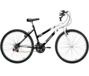 Bicicleta de Passeio Ultra Bikes Esporte Bicolor Aro 26 Reforçada Freio V-Brake,18 Marchas na Amazon