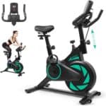 Bicicleta Ergométrica Fitness Spinning, Bicicleta Ergométrica Indoor com Ajuste de Resistência, Monitor LCD e Assento Confortável, Bike de Exercício Interno, Bike Ergometrica, Bicicleta Estática na Amazon