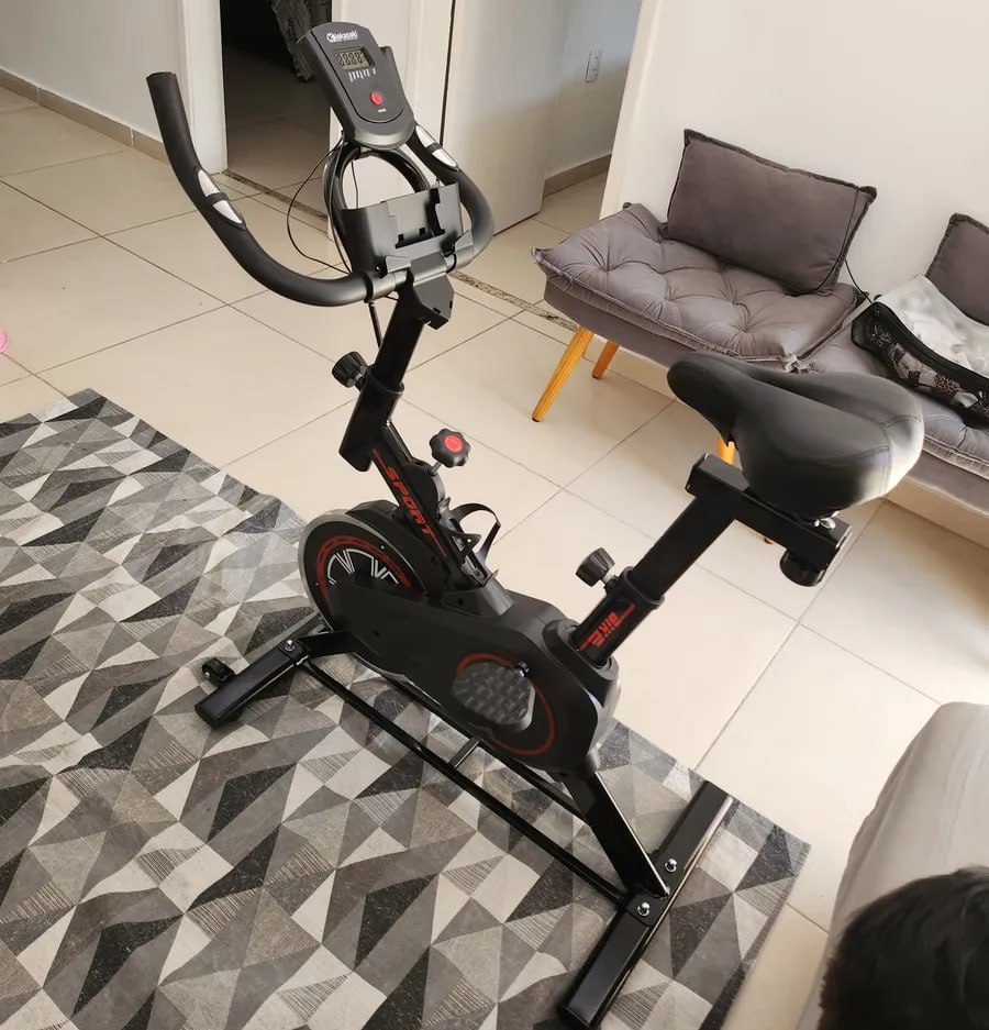 Bicicleta Ergométrica KNakasaki Bike Academia Spinning Silenciosa na Amazon