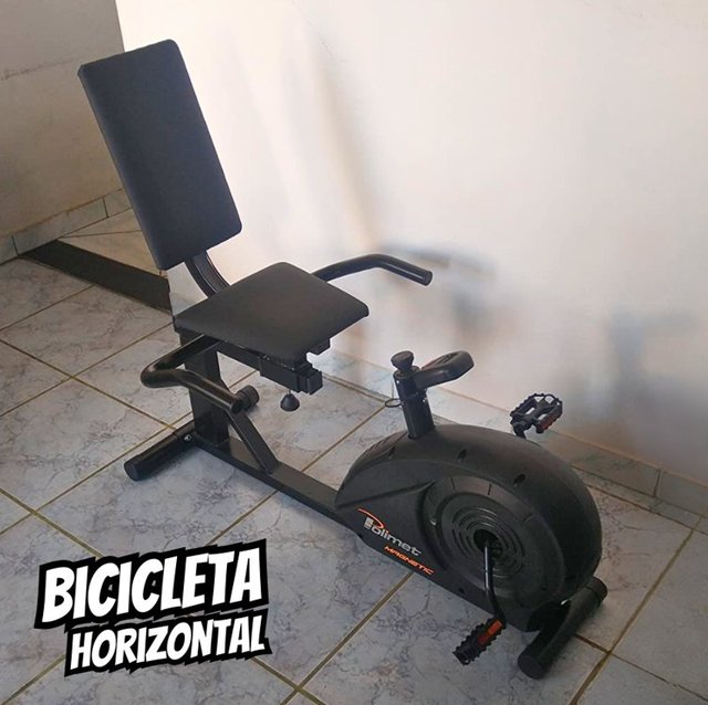 Bicicleta Horizontal BH-3800 Polimet Unissex Preto na Amazon