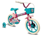 Bicicleta Infantil Verden Paty Aro 12 com cestinha e rodinhas de apoio na Amazon