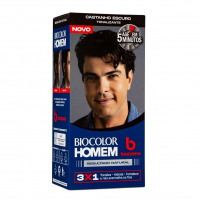 Biocolor Homem Tonalizante De Cabelo Masculino Bozzano Castanho Escuro na Amazon