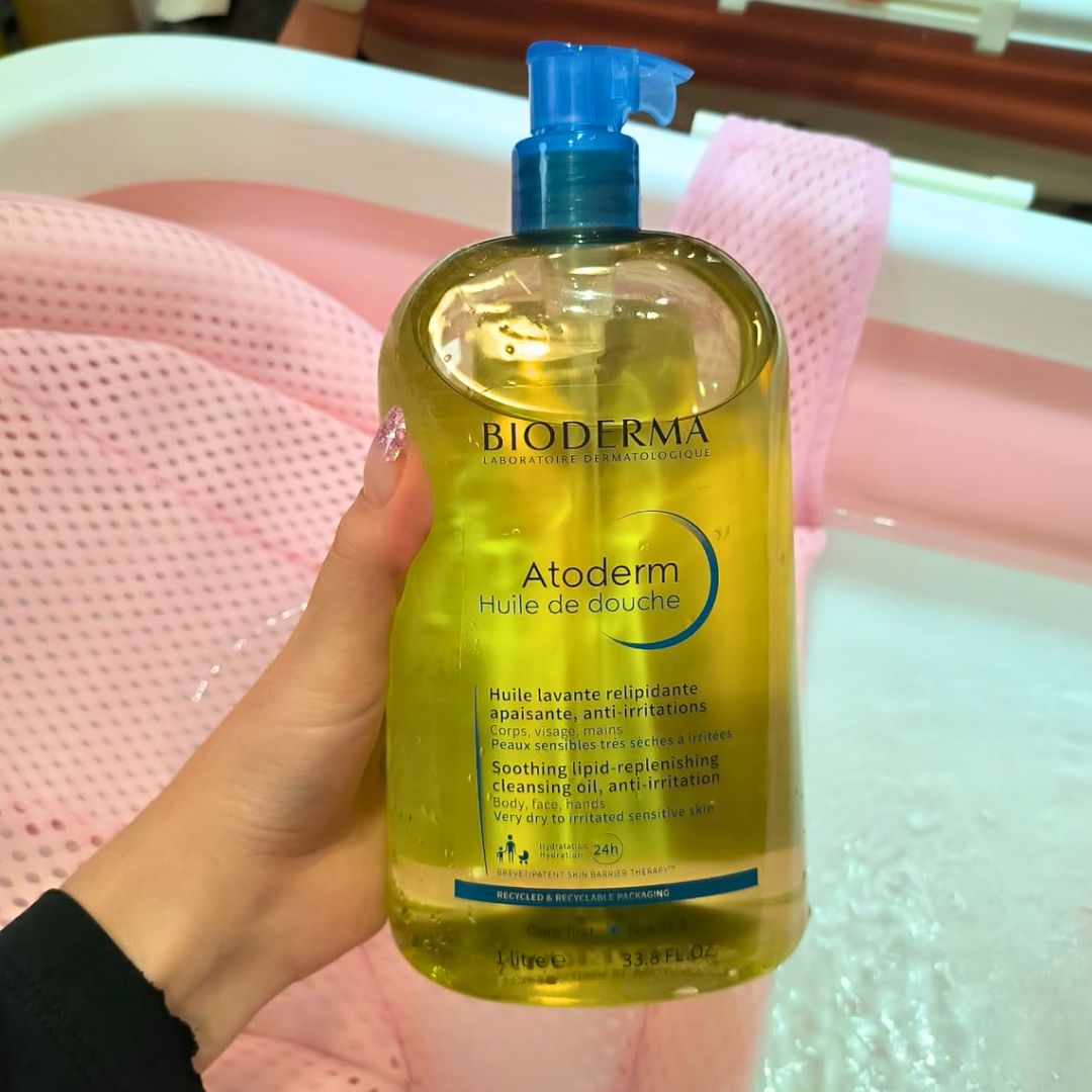 Bioderma Atoderm Óleo De Banho – Higiene Hidratante Diária 1 Litro na Amazon