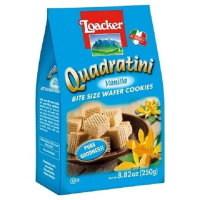 Biscoito Mini Wafer Com Creme De Baunilha Pacote Loacker 125g na Amazon