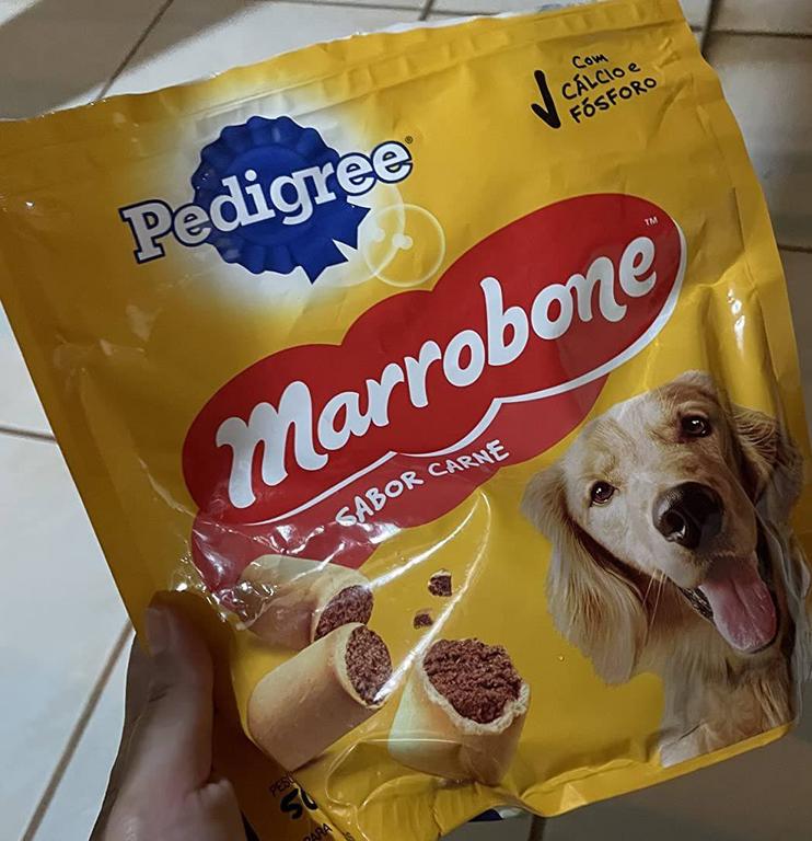 Biscoito Para Cachorros Pedigree Marrobone Carne Adultos 500g na Amazon