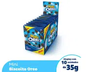 Biscoito Recheado Baunilha Mini Oreo 35g na Magazine Luiza