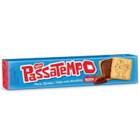 Biscoito Recheado, Chocolate, Passatempo, 130g na Amazon