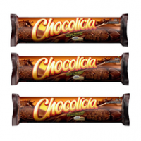 Biscoito Recheado Chocolícia 132g (add 3 Unidades) na Americanas