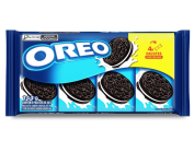 Biscoito recheado Oreo original multipack 144g na Amazon