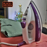 BLACK+DECKER Ferro de Passar a Vapor 1200W Roxo 127V FX1000 na Amazon