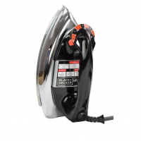 BLACK+DECKER Ferro De Passar Roupa A Seco, Metálico Preto, Modelo VFA1110XM6, 220V na Amazon