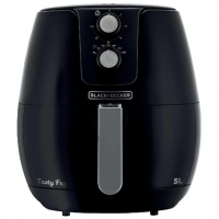 Black Decker Fritadeira, Air Fryer, Com Cesto Antiaderente E Timer, Ajuste De Temperatura, 5L, 127V na Amazon