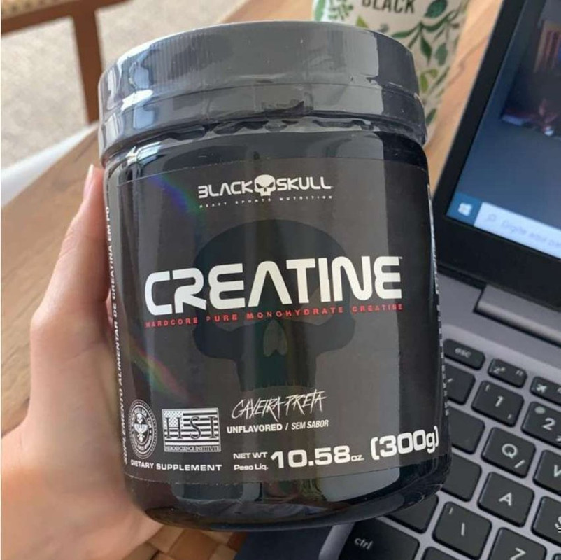Black Skull Creatine Pure Monohydrate – 300 g na Amazon