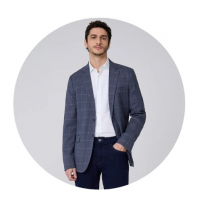 Blazer Xadrez Clássico Dudalina Masculino na Dudalina