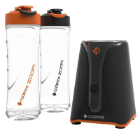 Blender Cadence Zoop Contrast Com 2 Jarras, 110V, Preto E Laranja, BLD701 na Amazon