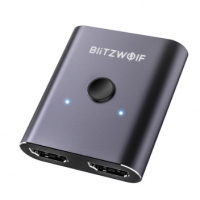 BlitzWolf® BW-HDC2 Bi-Directional HDMI Switch 1 Input 2 Output / 2 Input 1 Output HDMI - Importação na Bang Good