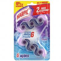 Bloco Sanitário Harpic Fresh Power 6 Lavanda - 2 Unidades na Amazon