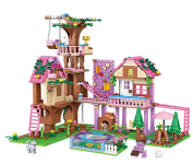 Blocos de Construção Conjunto Casa na Árvore – 756 Peças, Compatível com Blocos de Construção Padrão na Amazon