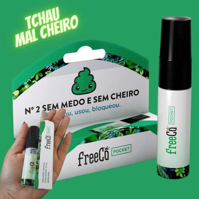 Bloqueador de Odores Sanitarios Freecô Original Pocket 15 Ml, Freeco, 15 Ml na Amazon