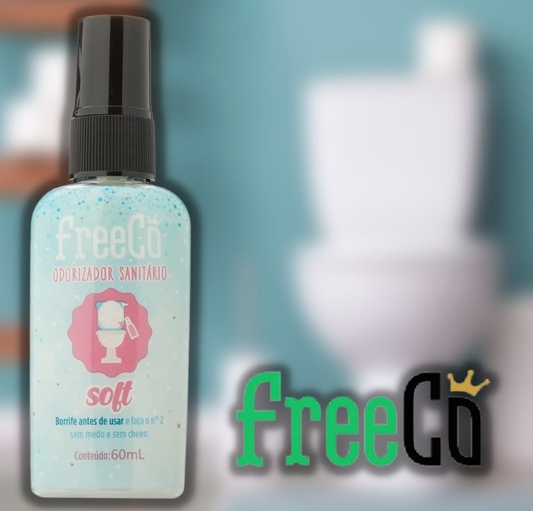 Bloqueador de Odores Sanitários Freecô Soft (Talco) – 60Ml na Amazon