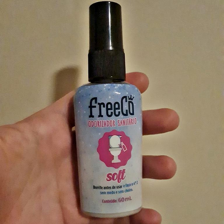Bloqueador de Odores Sanitários Freecô Soft (Talco) – 60Ml na Amazon