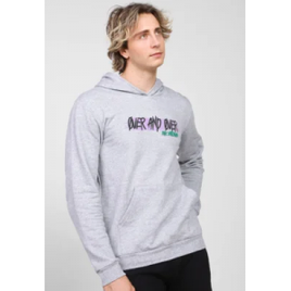 Blusa de Moletom Flanelada Fechada Ride Skateboard Over And Over na Dafiti
