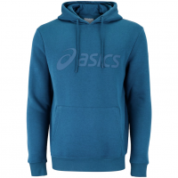 Blusa De Moletom Masculina ASICS Com Capuz Canguru Fechado Fleece na Centauro