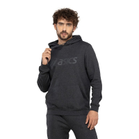 Blusa De Moletom Masculina ASICS Com Capuz Canguru Fechado Fleece na Centauro