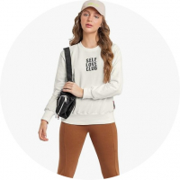Blusão Em Moletom, Gloss, Meninas na Amazon
