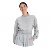 Blusão Hering Moletom Modelagem Cropped Feminino - XG na Amazon