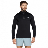 Blusão Masculino ASICS Meio Zíper Textura na Centauro