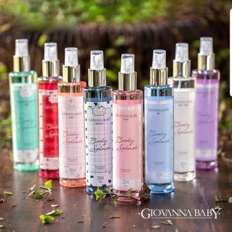 Body Splash GIOVANNA BABY 260ml na Amazon
