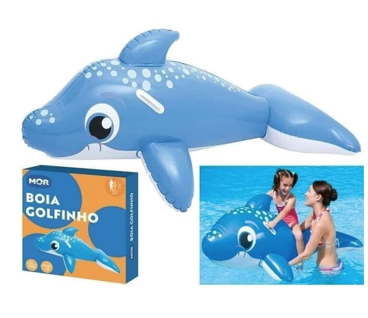 Boia Inflável Baleia Mor na Amazon