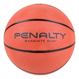 Bola de Basquete Penalty Playoff Baby IX - Laranja+Preto na Netshoes