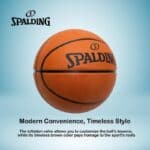 Bola de Basquete Spalding Tamanho 7, Laranja na Amazon