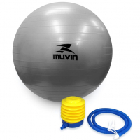Bola De Pilates 55cm Muvin – Antiestouro – Suporta Até 300kg – Com Bomba – Ginástica na Amazon