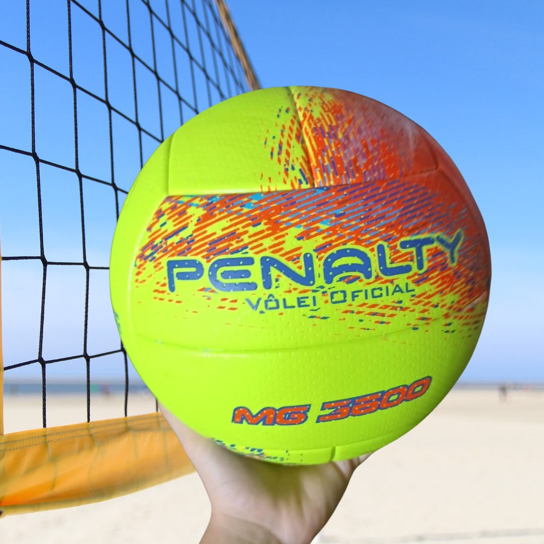Bola De Vôlei Penalty Mg 3600 Xxi Amarelo/laranja/azul 5213212850-u na Amazon