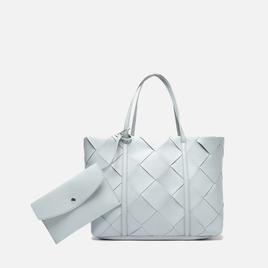 Bolsa AREZZO Shopping Azul Tressê Erica Grande na ZZ Mall