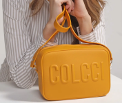 Bolsa Colcci Logo Amarela na Dafiti