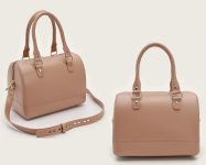 Bolsa Colcci Logo Bege na Dafiti