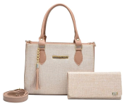 Bolsa Feminina Com Carteira Em Couro Ecologico na Amazon