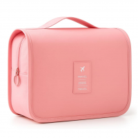 Bolsa Necessaire Maquiagem Cosméticos Feminina Viagem Com Divisória E Cabide na Amazon