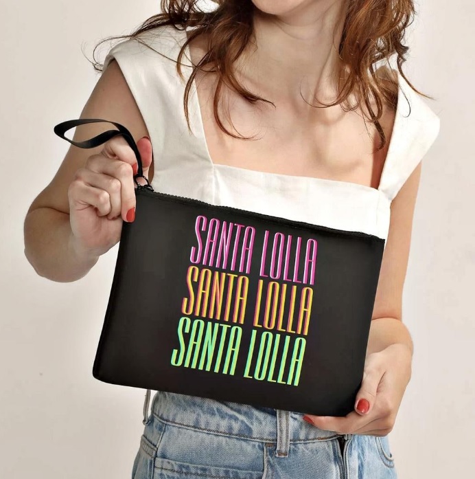 Bolsa Santa Lolla Clutch Estampada Feminina na Magazine Luiza