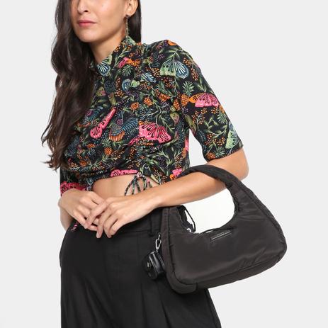 Bolsa Santa Lolla Flap Nylon Feminina na Magazine Luiza