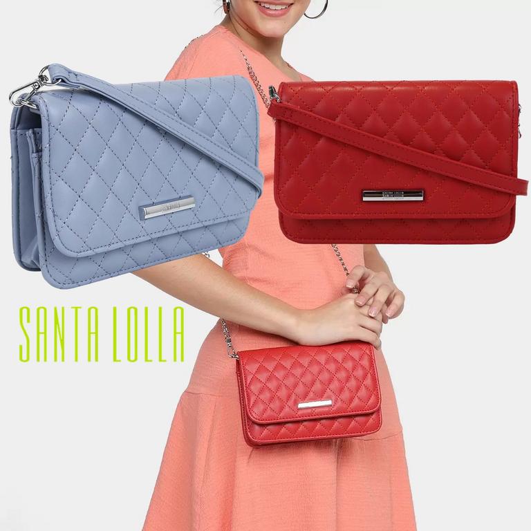 Bolsa Santa Lolla Mini Bag Matelassê Feminina na Magazine Luiza