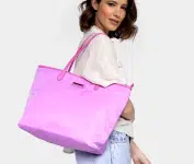 Bolsa Santa Lolla Shopper Alça Fina Nylon Feminina na Magazine Luiza